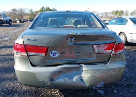 2007 Hyundai Sonata Gls from USA, damaged, VIN 5NPET46C87H286067